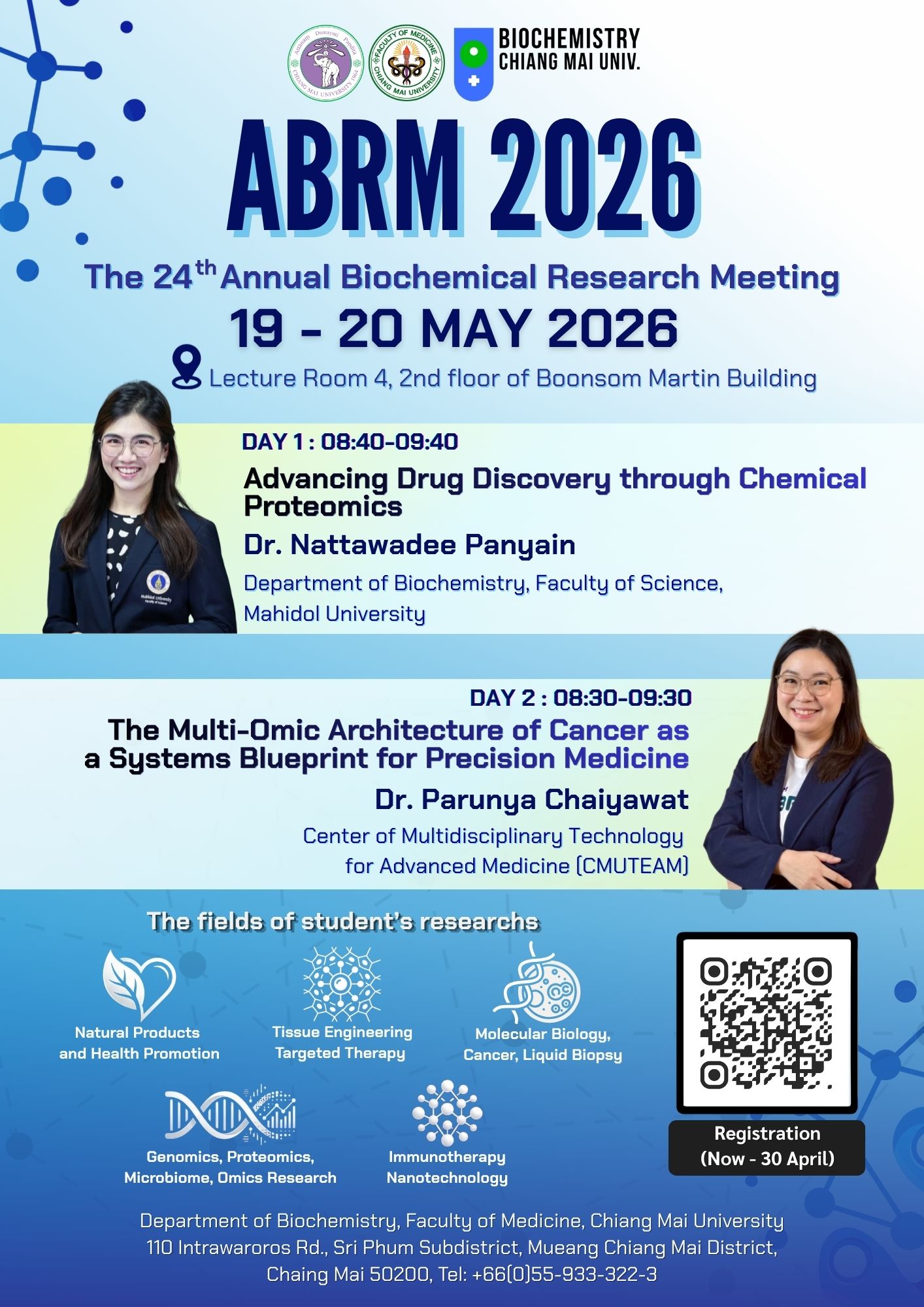 ABRM 2026 - Department of Biochemistry