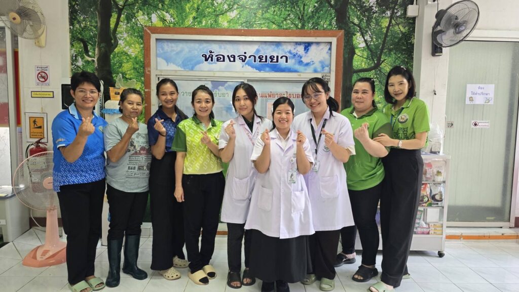 ประมวลภาพนักศึกษาแพทย์ชั้นปีที่ 4 ในการฝึกปฏิบัติงาน ณ โรงพยาบาลส่งเสริมสุขภาพตำบล