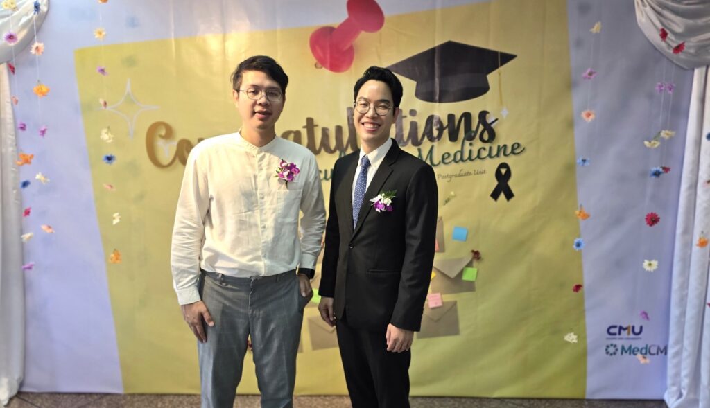 ทางภาควิชาเวชศาสตร์ชุมชน คณะแพทย์ศาสตร์ มหาวิทยาลัยเชียงใหม่ ขอแสดงความยินดีแด่ ดุษฎีบัณฑิต