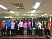 Participants of Energy Saving Project visit Medical Library, CMU.