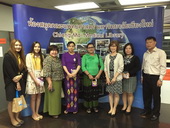 Librarians of Mandalay University Library visited Medical Library, CMU.